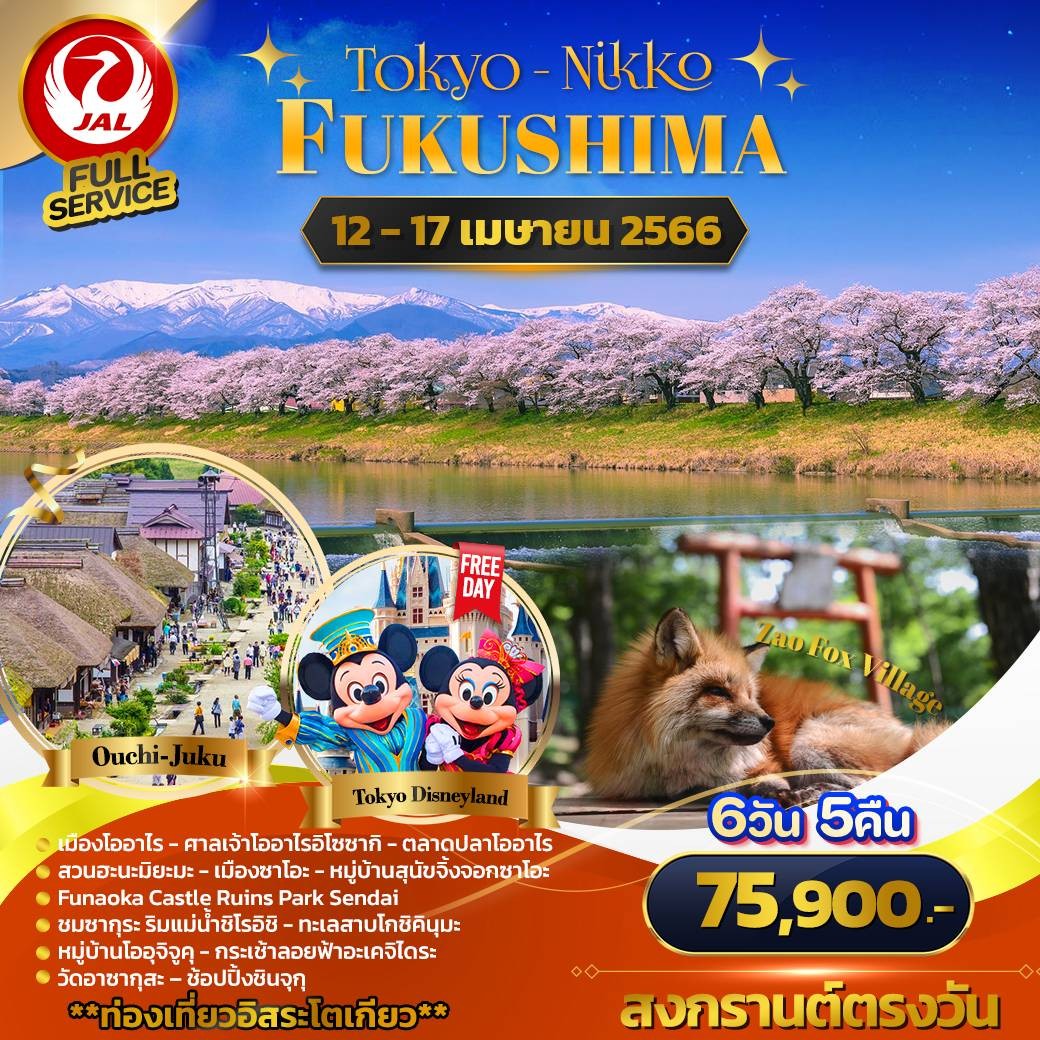 TOKYO NIKKO FUKUSHIMA