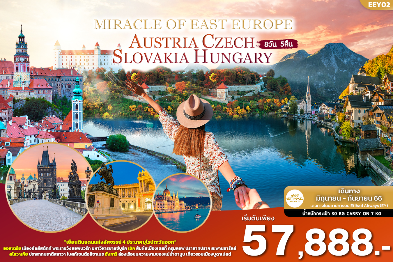 MIRACLE OF EAST EUROPE AUSTRIA CZECH SLOVAKIA HUNARY